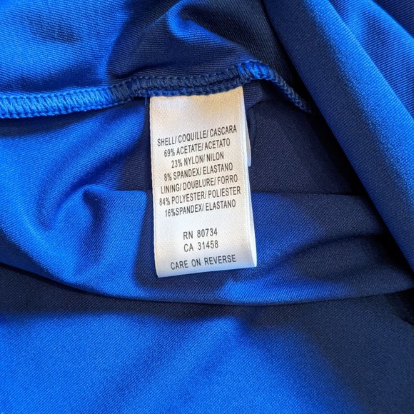 EUC (XXS) - BCBG MAXAZRIA Cross back Cocktail Dress - Picture 8 of 9